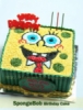 Sponge Bob 2D Birthday Cake  medium
